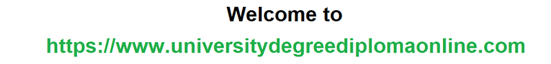 Buy university degree online